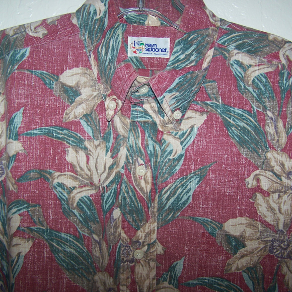 VINTAGE REYN SPOONER HAWAIIAN SHIRT SB3191 - Picture 2 of 8